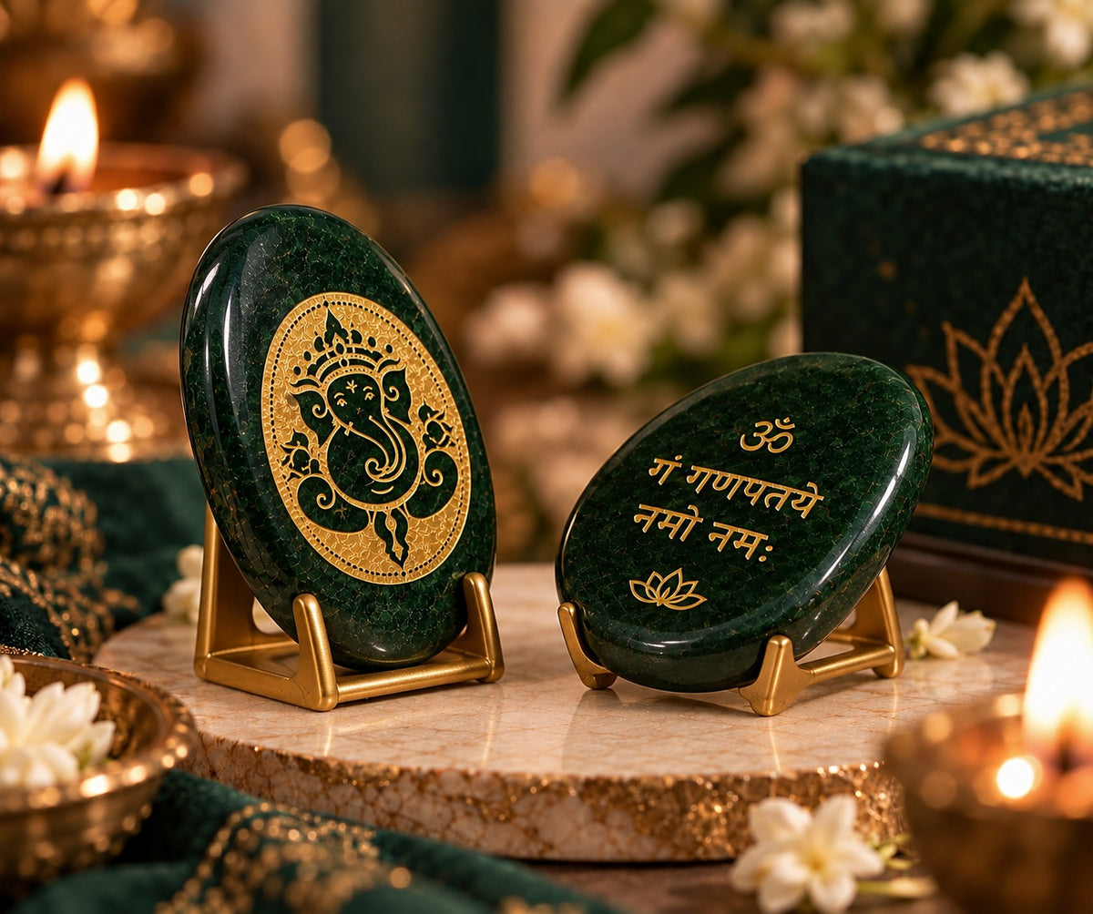 Vignaharta Mantra Coin for all the New Beginnings