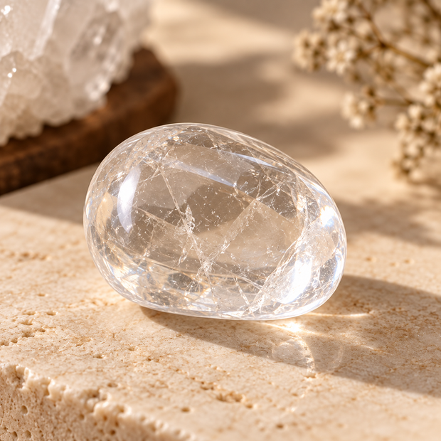 Clear Quartz Tumble