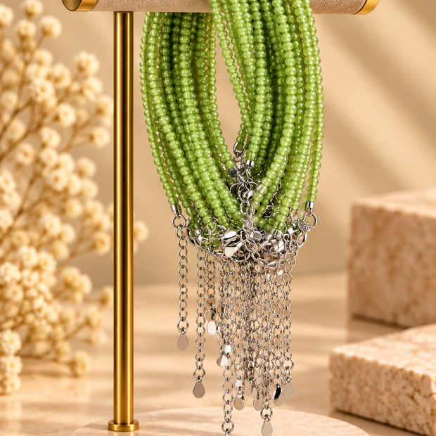 Peridot Bracelet 2mm