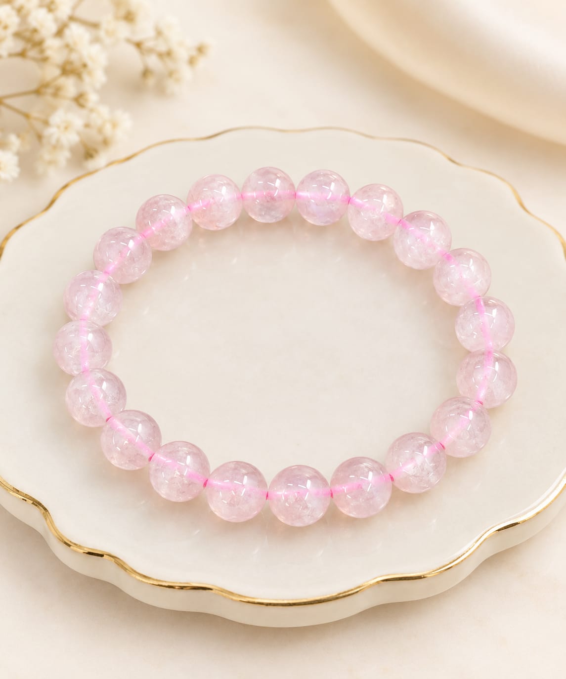 Emotional Balance & Fertility - Pink Moonstone Gem-Grade Quality