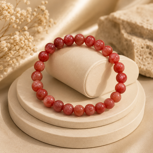 I Choose Myself — Rhodochrosite Bracelet