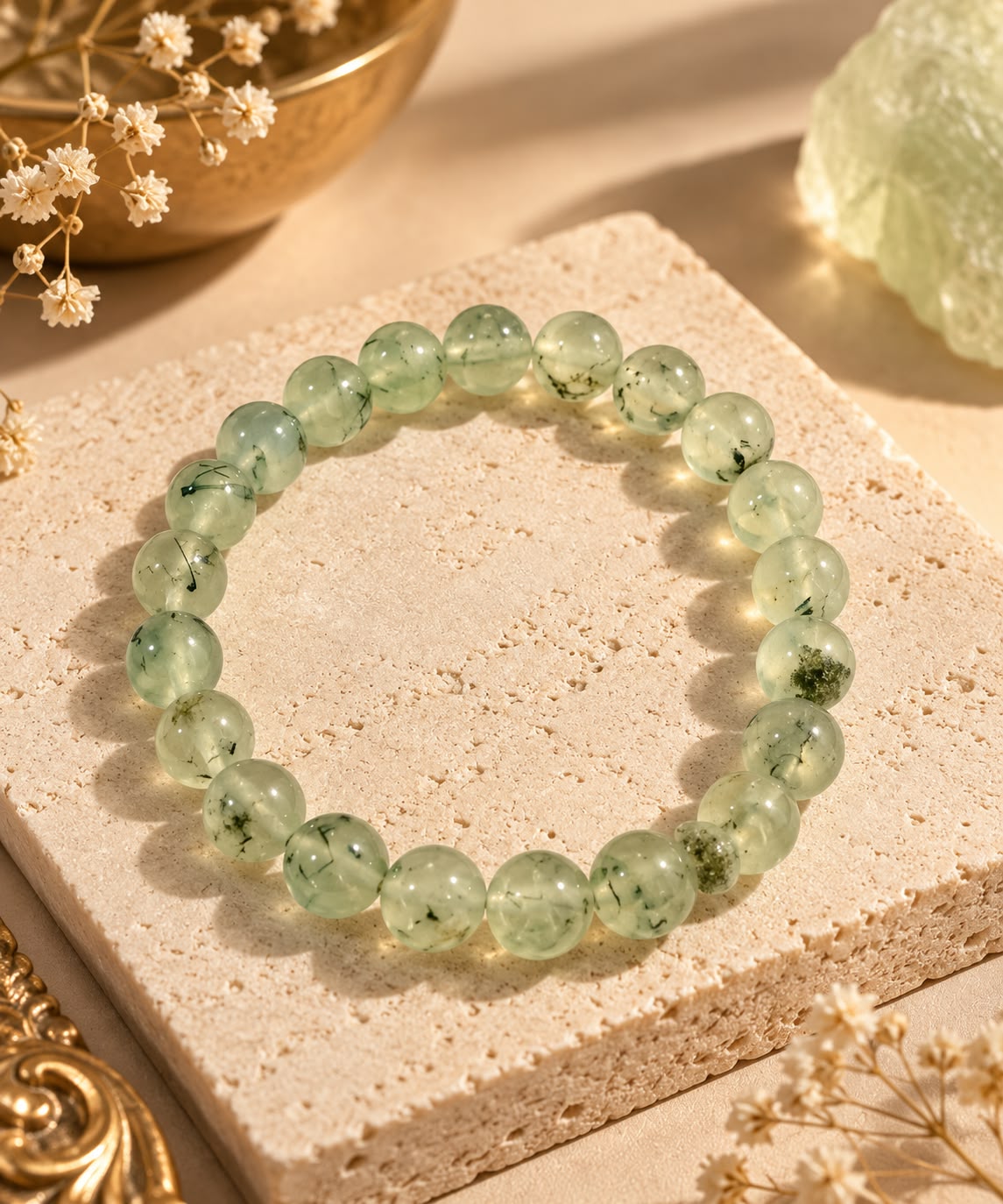 Prehnite Bracelet 8mm