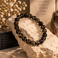 Shadow Healer —  Black Moonstone Bracelet