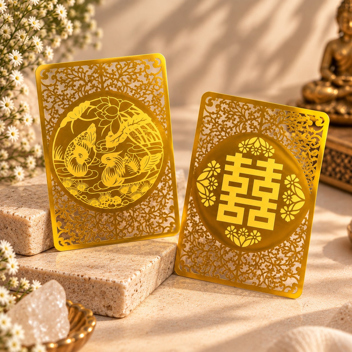 Divine love & harmony card