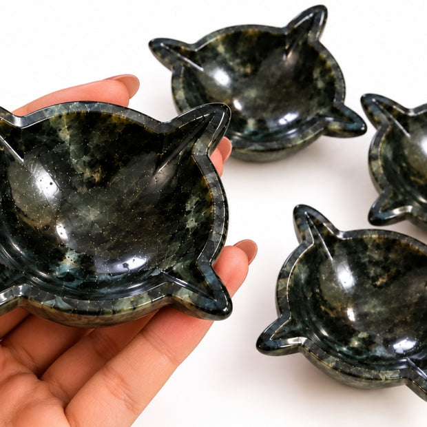 CHOUMUKHI BLACK TOURMALINE CRYSTAL DIYA