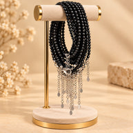 Black Tourmaline Bracelet 2mm