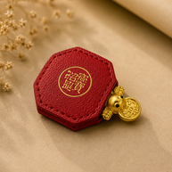 Feng Shui Tortoise with Red Pouch