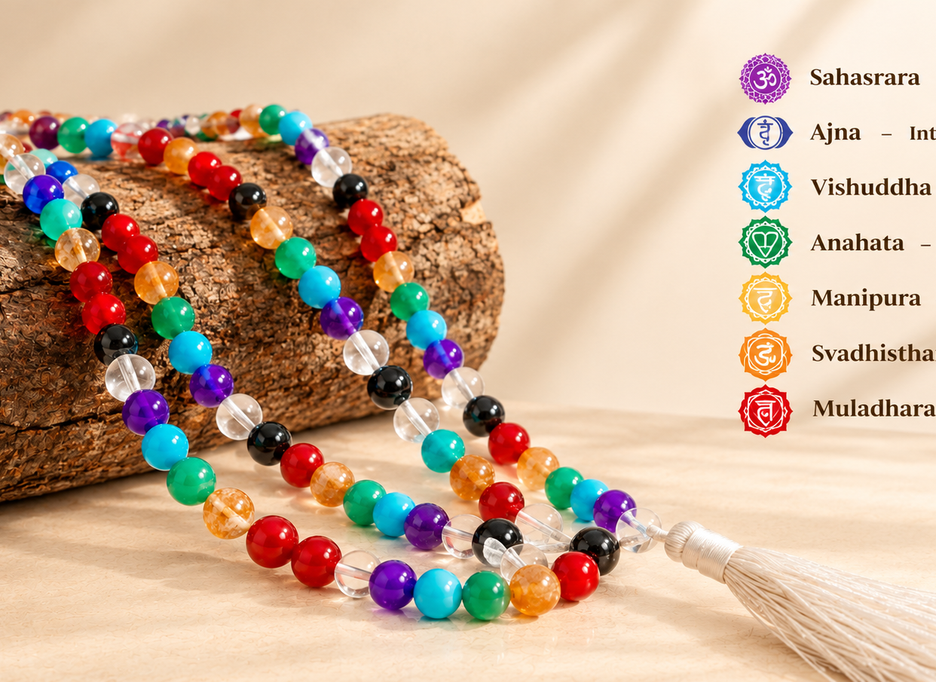 Vortexes of Power Mala (8mm Beeds)