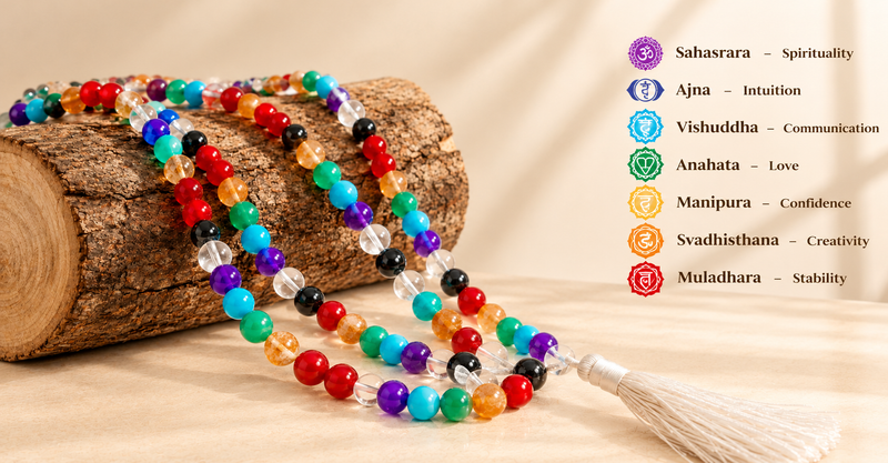 Vortexes of Power Mala (8mm Beeds)