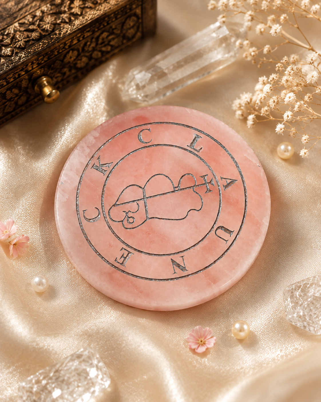 King Clauneck Sigil Plate – Wealth & Prosperity