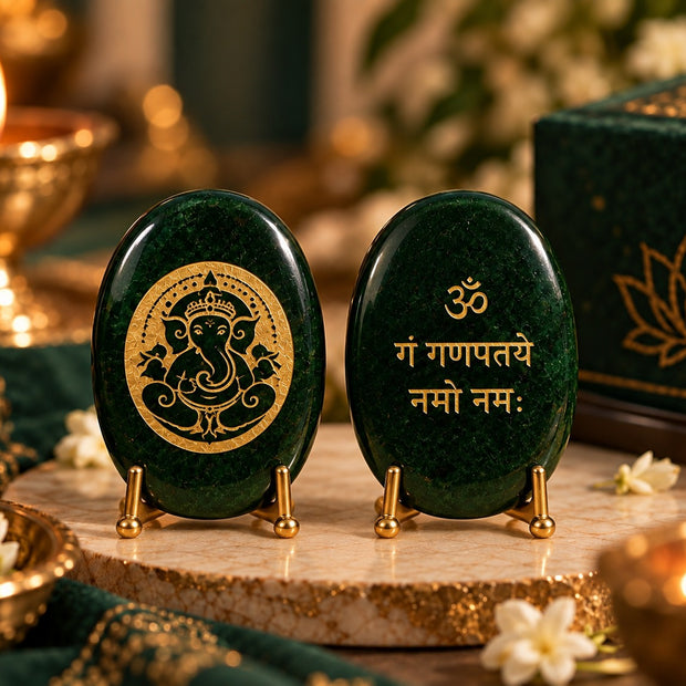 Vignaharta Mantra Coin for all the New Beginnings
