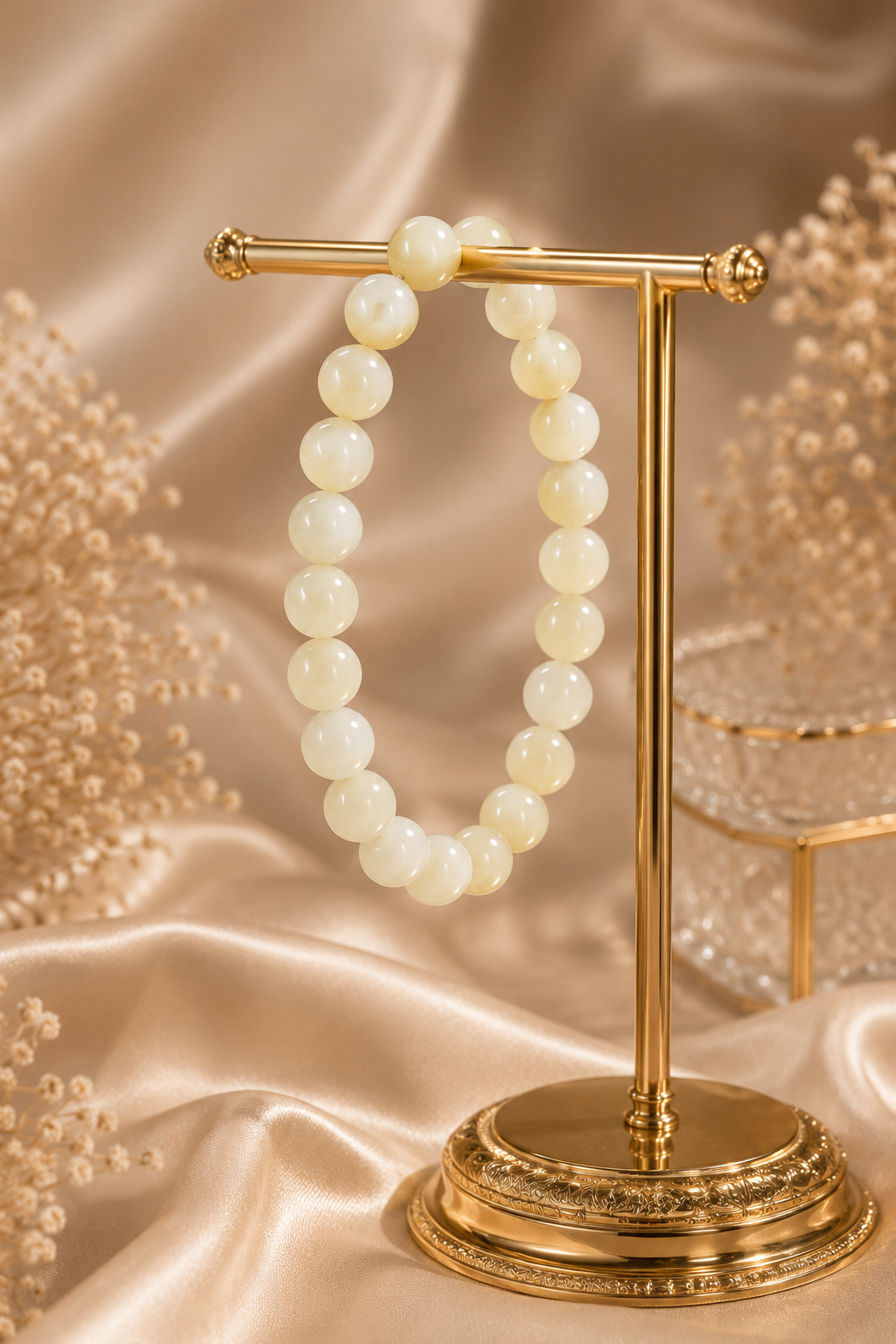Divine Nurturer  —  Mother of Pearl Bracelet | 8mm