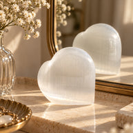 Selenite Heart