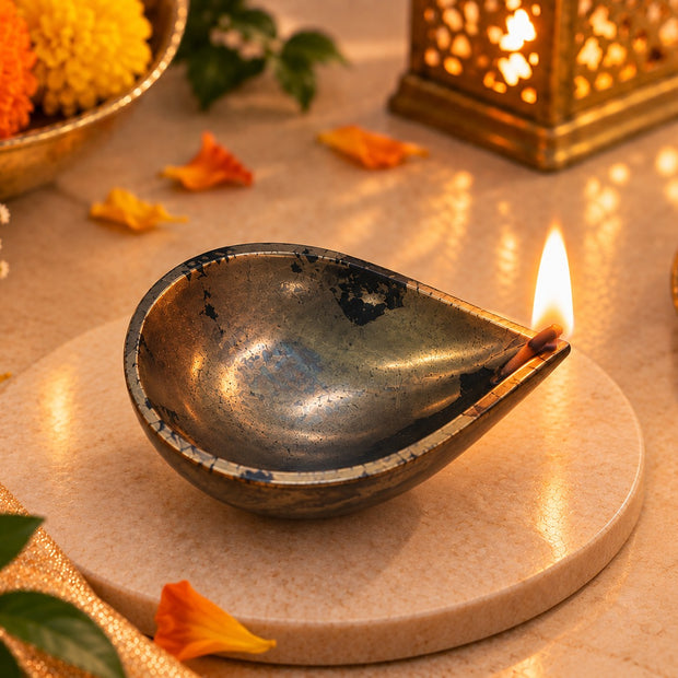 Iron Pyrite Deepam