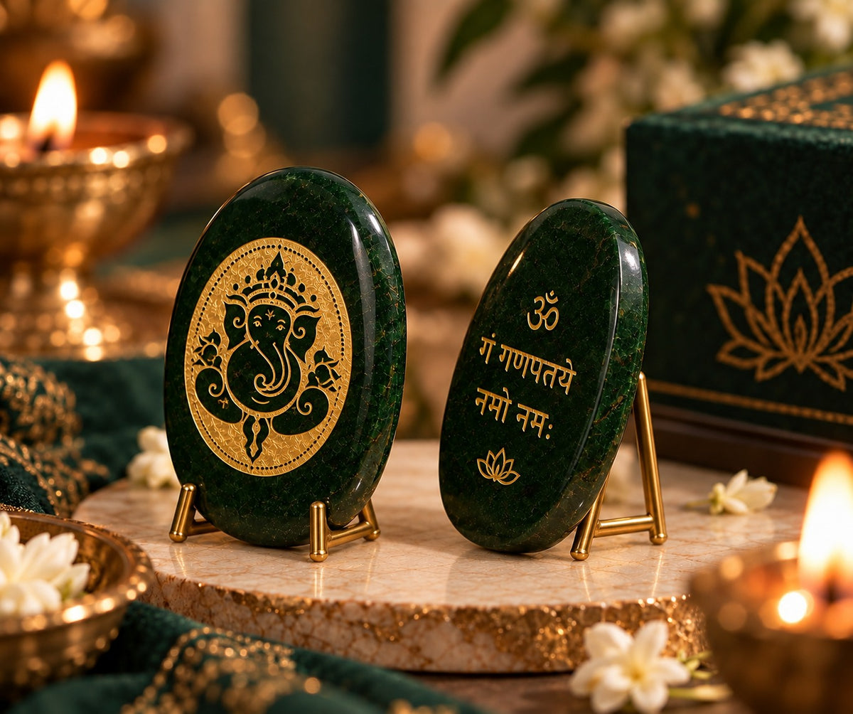 Vignaharta Mantra Coin for all the New Beginnings