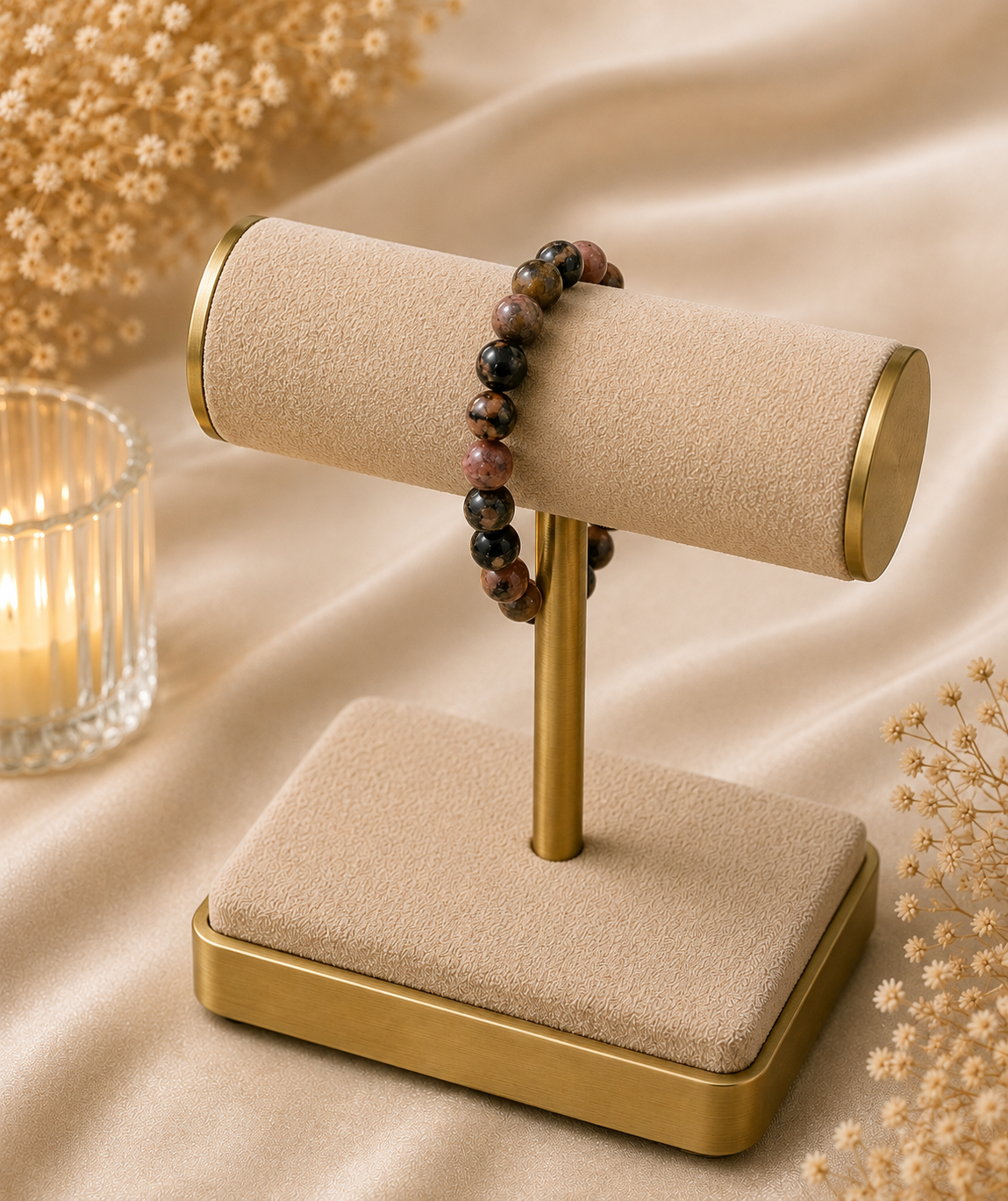 Turn Pain Into Power — Rhodonite Bracelet | 8mm