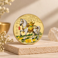 Prosperity Horse with Ingot Coin