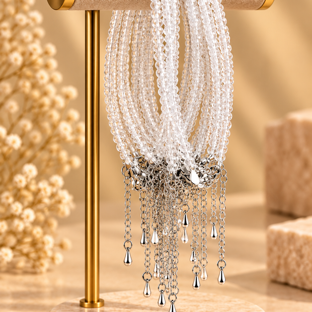 Clear Quartz Bracelet – 2mm