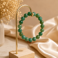 Luck Follows Me — Green Aventurine | 8mm Round Beads