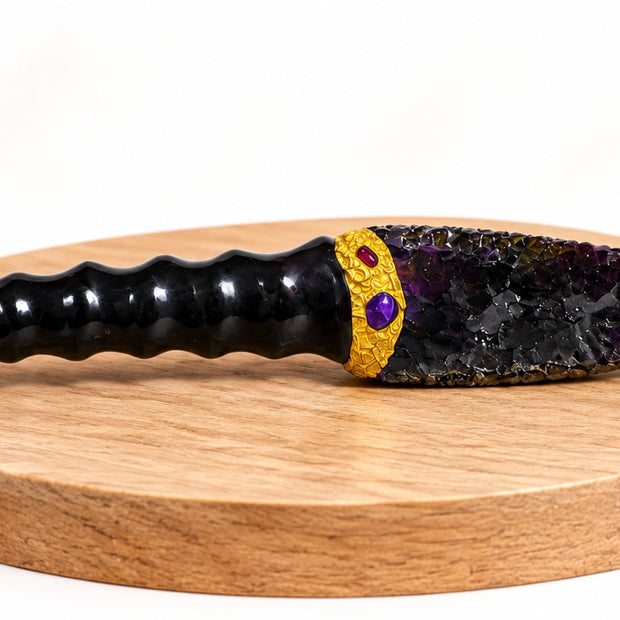 Black Obsidian Ritual Dagger